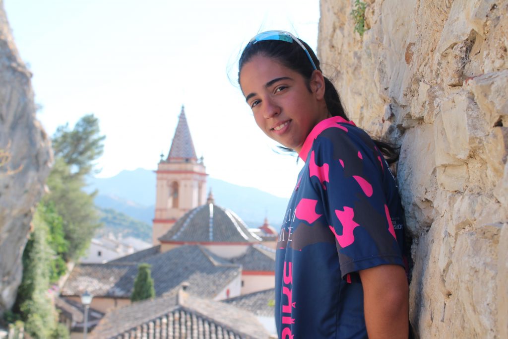 Teresa Palma, zahareña que ha superado una discapacidad gracias al deporte./ J.A.M.