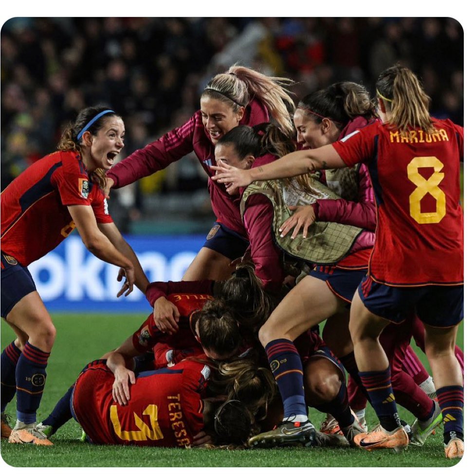 Campeonas del Mundo de Fútbol Femenino.